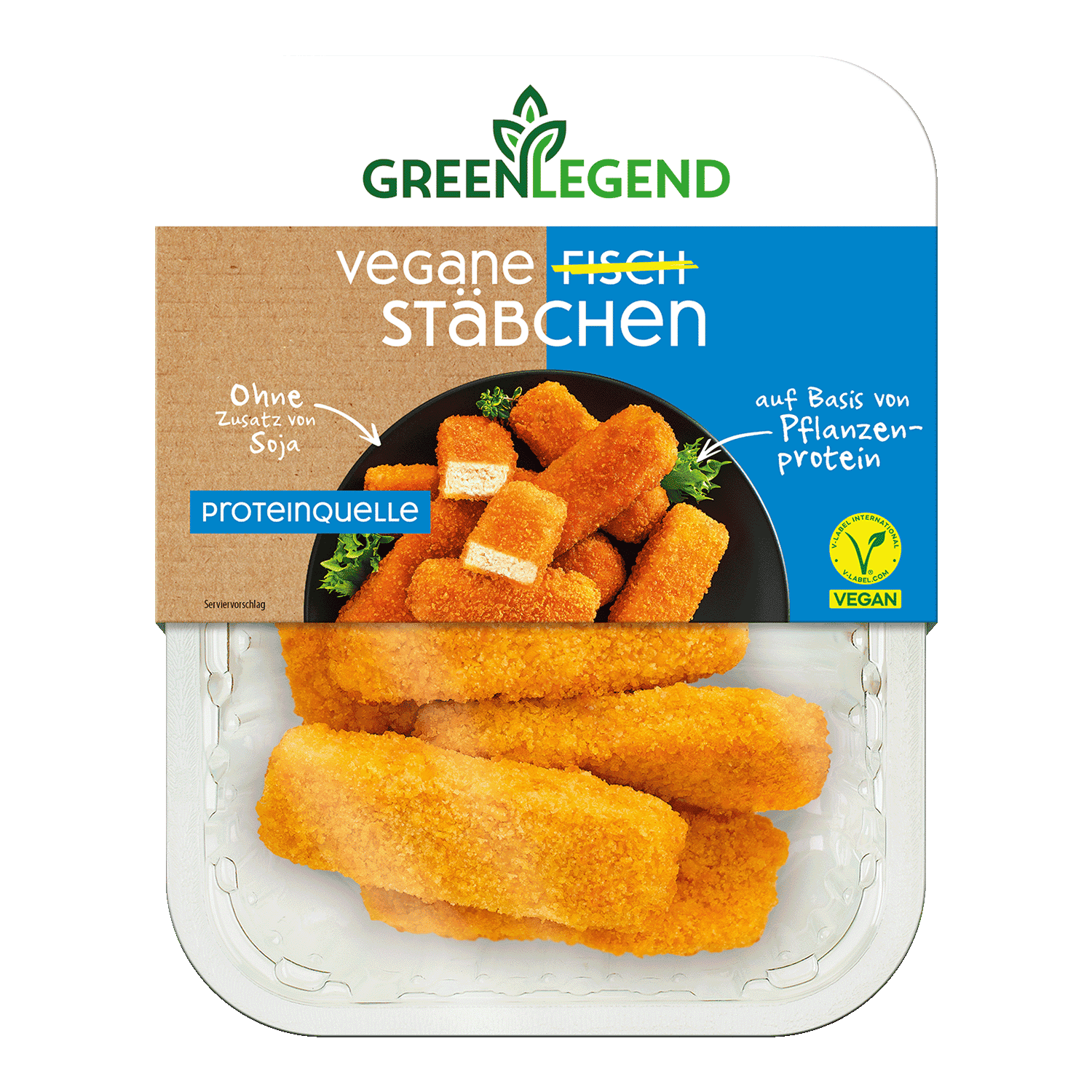 Vegane Fisch Stäbchen, 180g