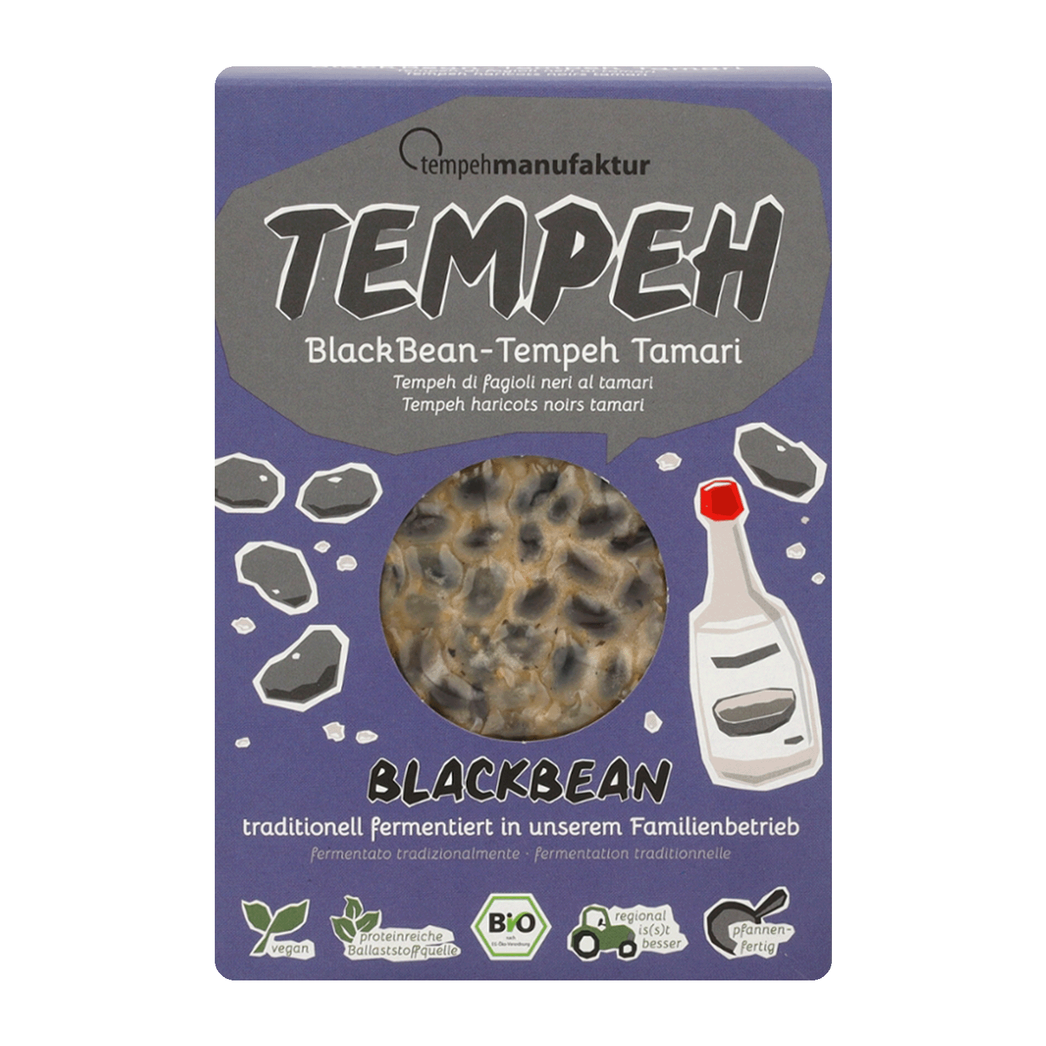 Black Bean - Tempeh Tamari, Organic, 200g