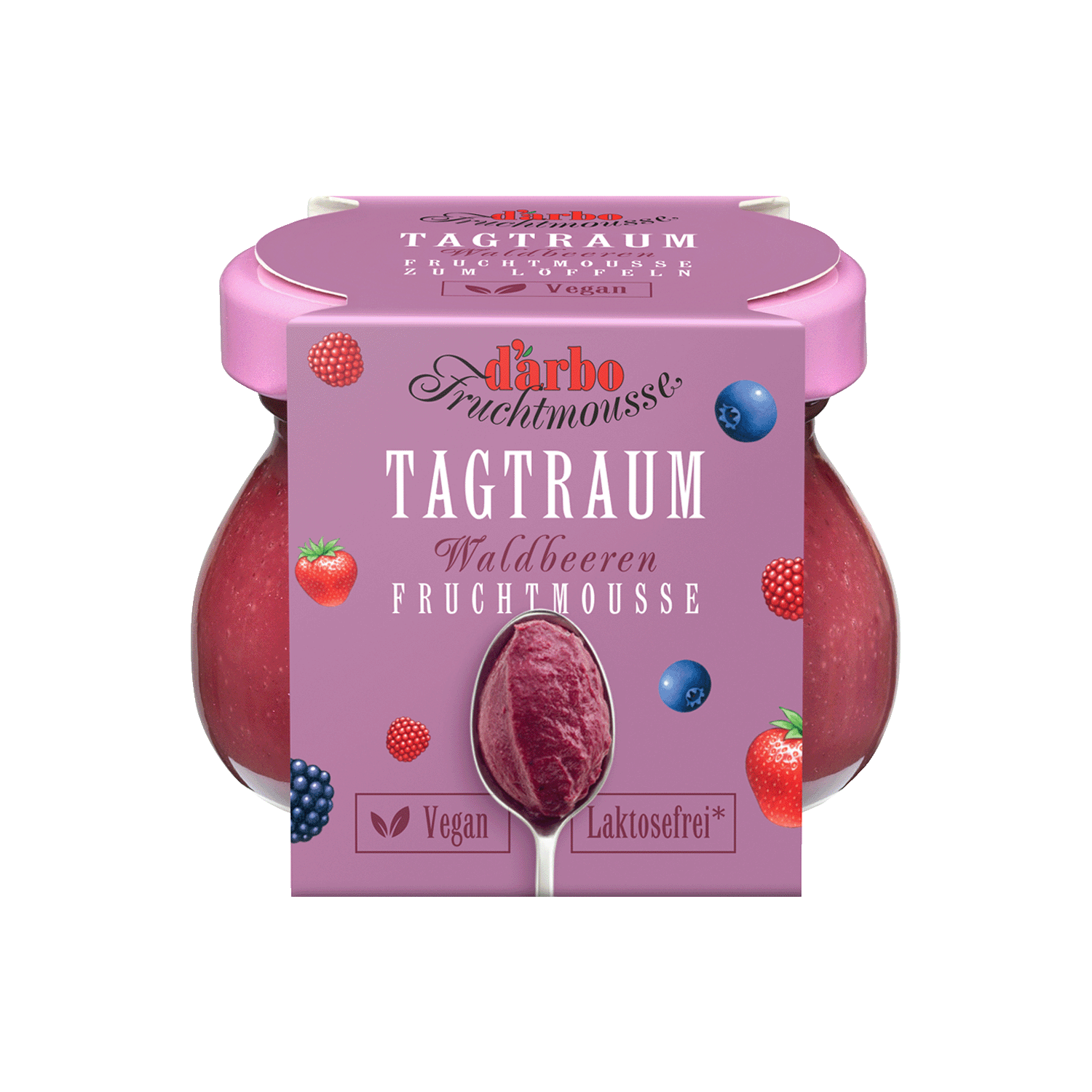 Tagtraum Fruchtmousse Waldbeere, 90g