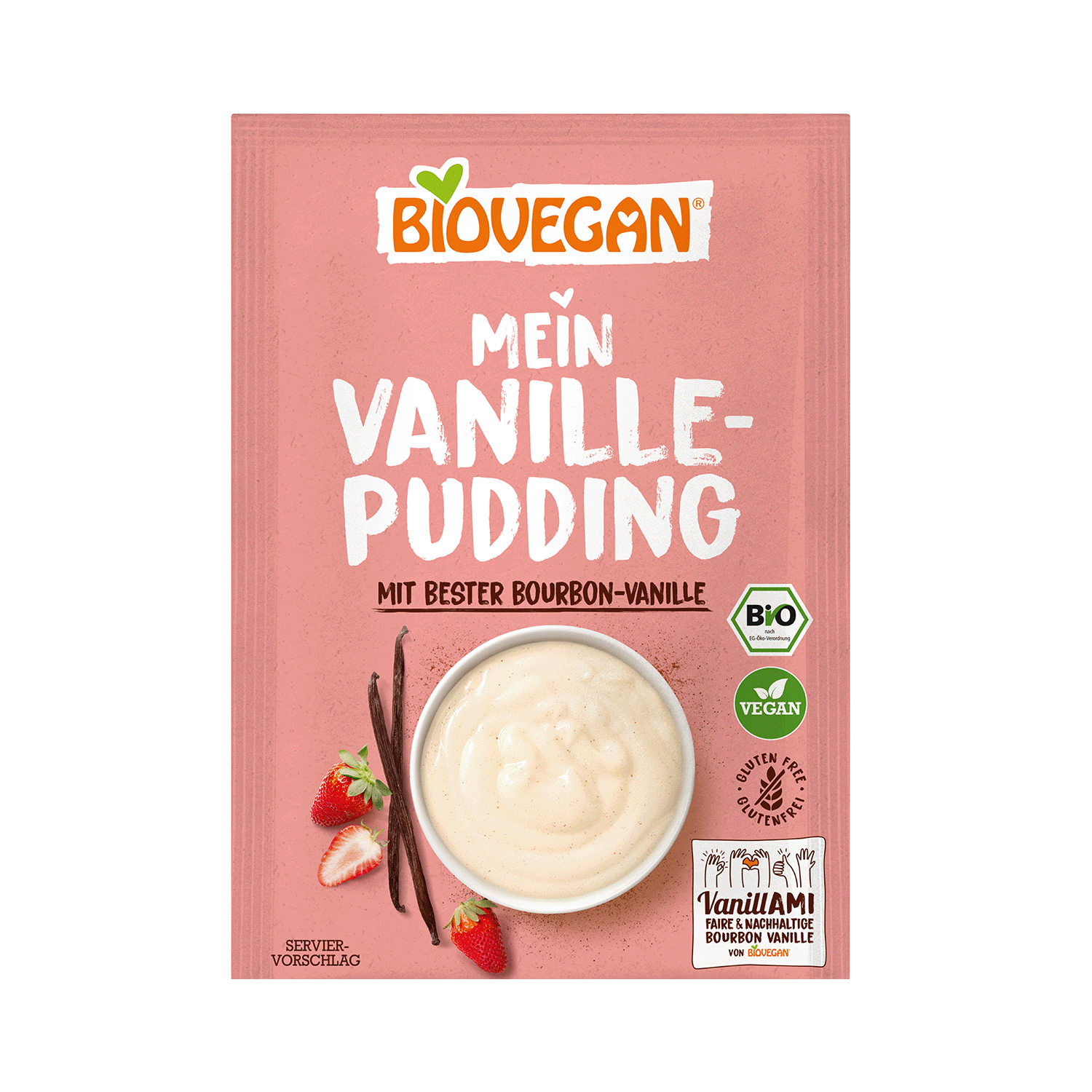 Mein Vanille Pudding mit Bourbon-Vanille, BIO, 33g