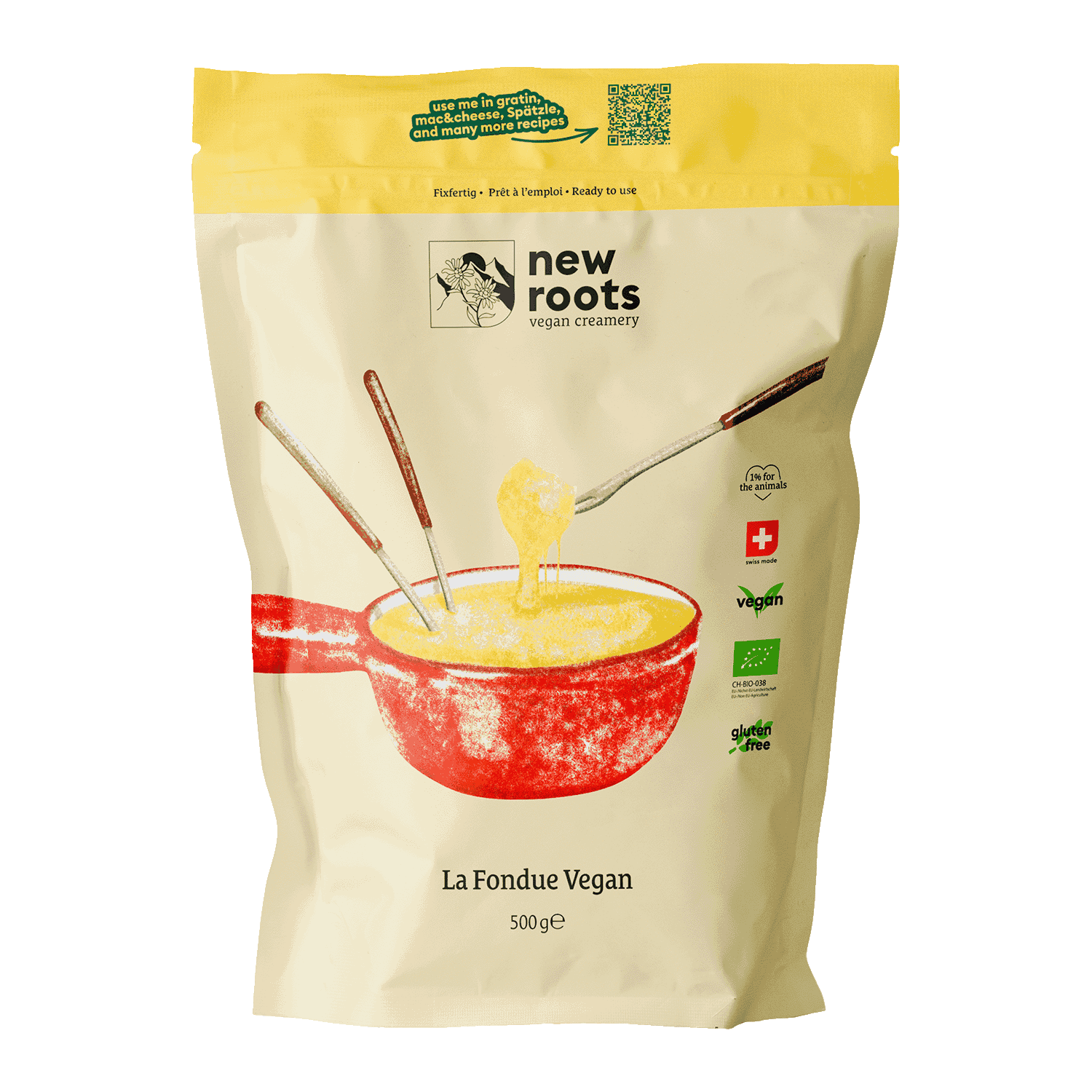 VEGAN CREAMERY LA FONDUE VEGAN, BIO, 500g