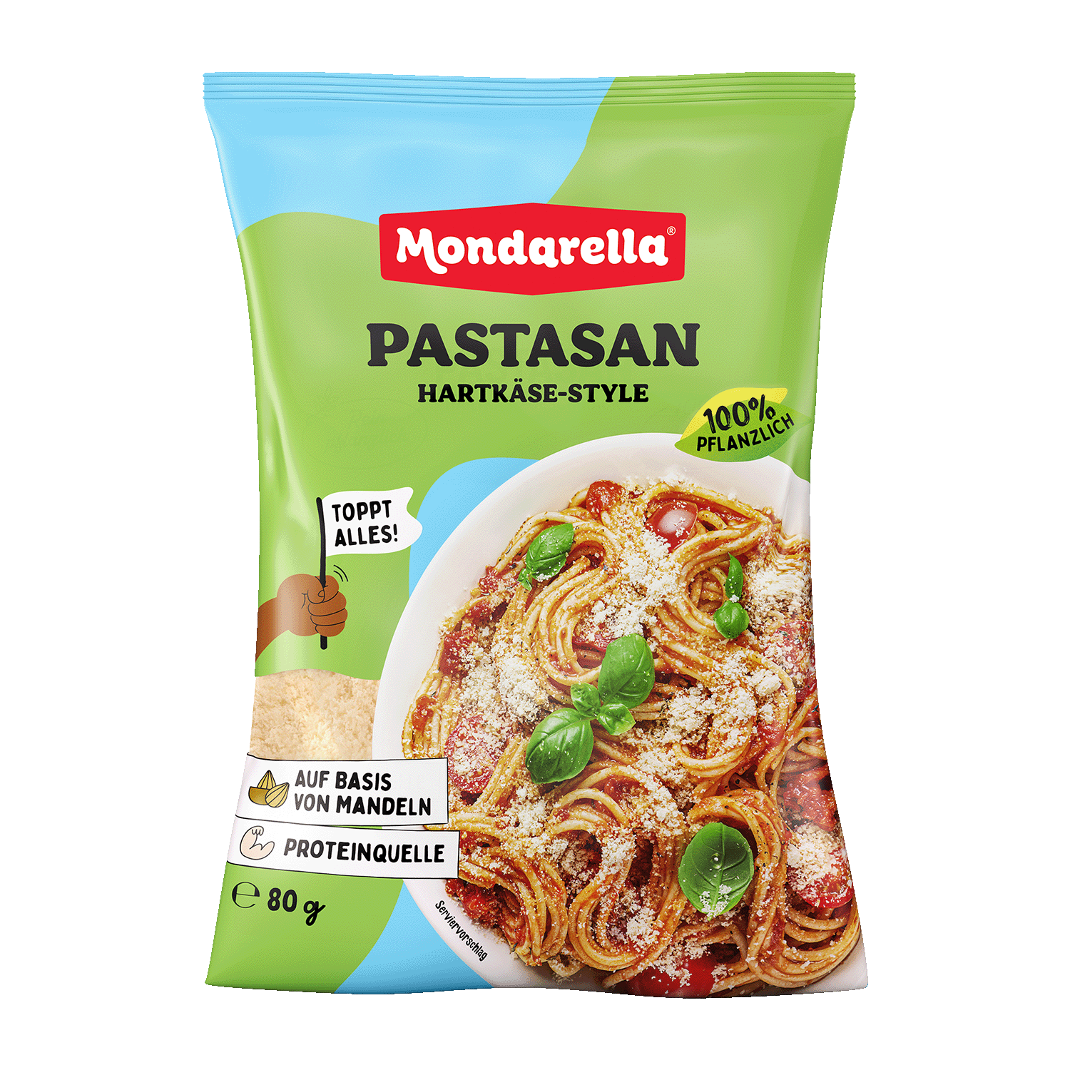 Pastasan hard cheese style, 80g