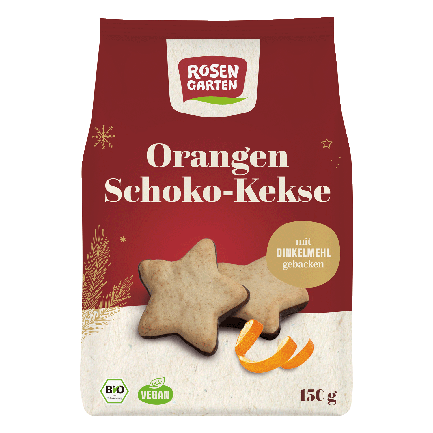 Rosengarten Orangen Schoko-Kekse Rosengarten Orangen Schoko-Kekse