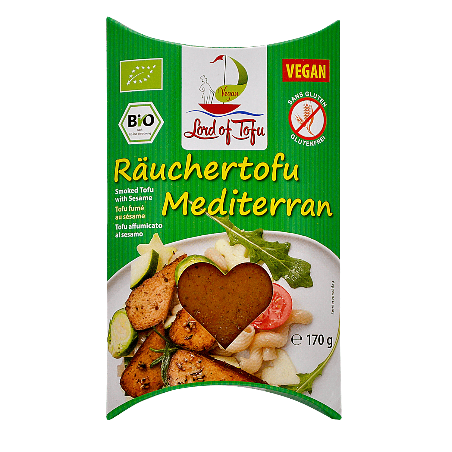 Smoked Tofu Mediterranean, Organic, 170g